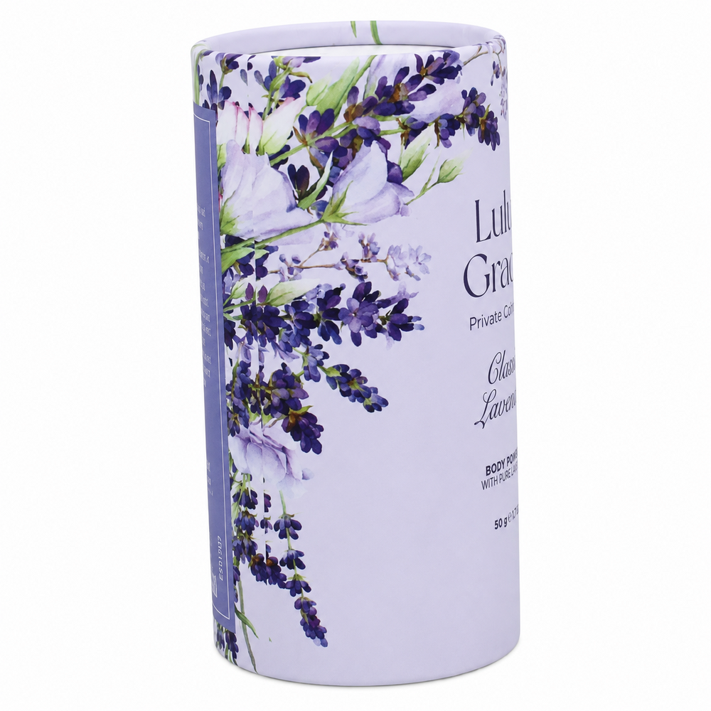 Lulu Grace 3 Pack Lavender Talc Free Body Powder 50gm Each