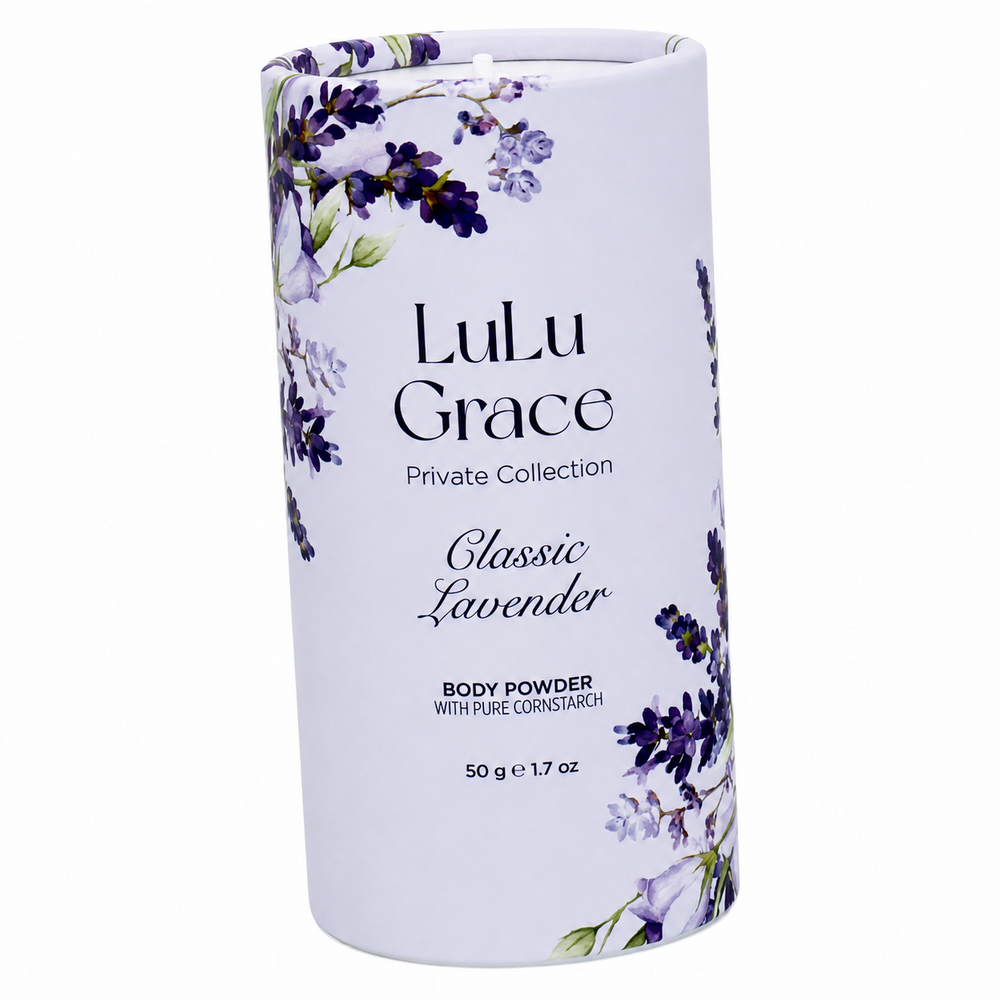 Lulu Grace 3 Pack Lavender Talc Free Body Powder 50gm Each