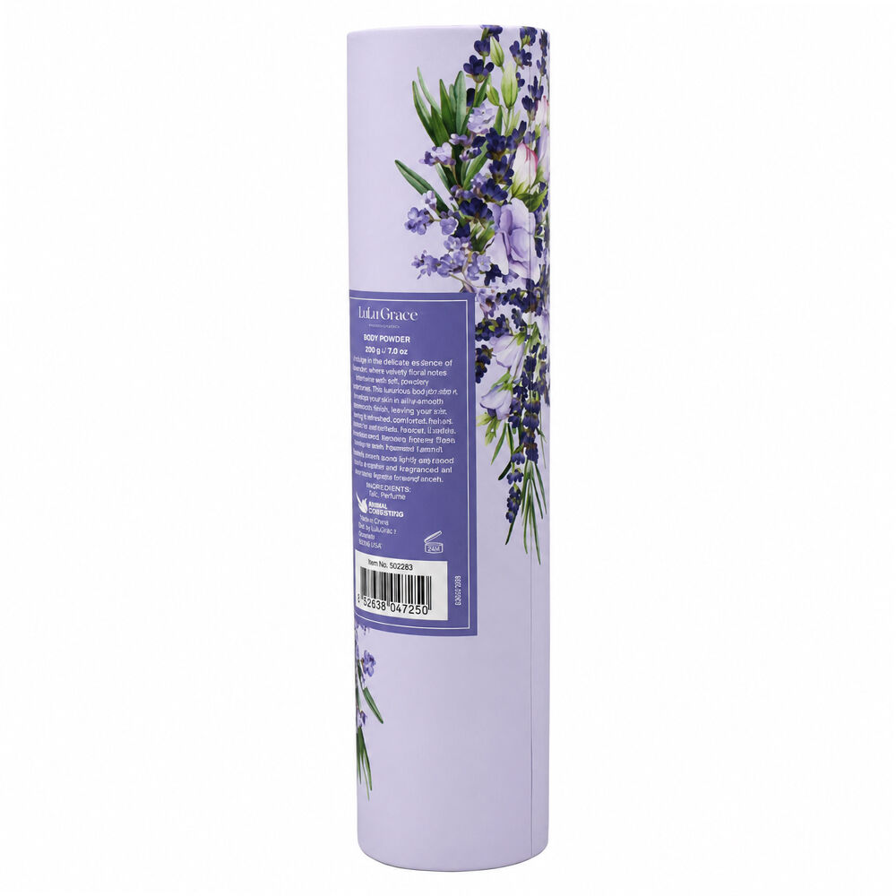 Lulu Grace 3 Pack Lavender Talc Free Body Powder 200gm Each