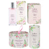 Lulu Grace Rose Set EDT Soap Talc Free Body Powder and Dusting Powder
