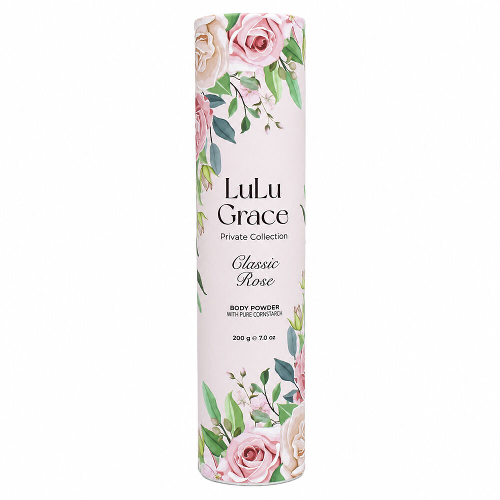 Lulu Grace Rose Talc Free Body Powder 200g x 2 Pack