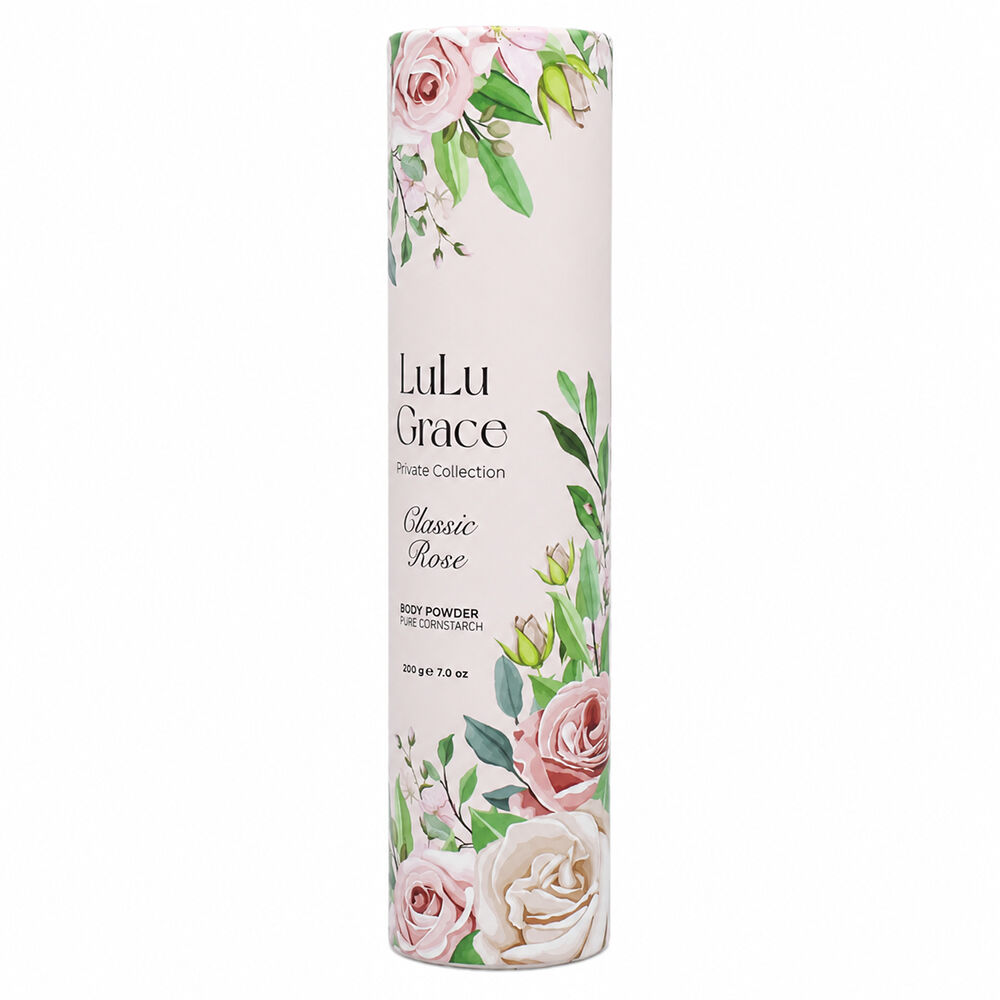 Lulu Grace Rose Talc Free Body Powder 200g x 2 Pack
