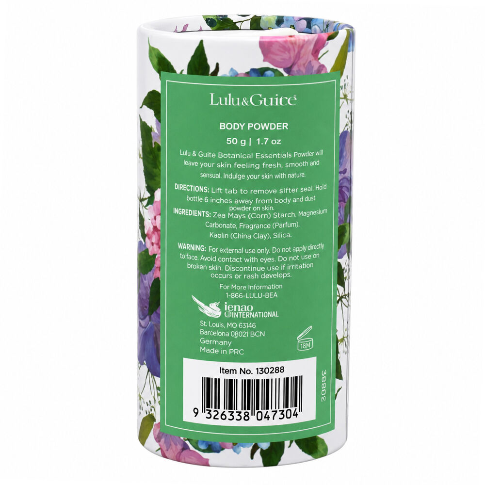 Lulu Grace Floral Bouquet Talc Free Body Powder 3 Pack 50gm Each