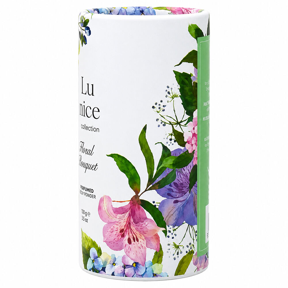Lulu Grace Floral Bouquet Talc Free Body Powder 50gm