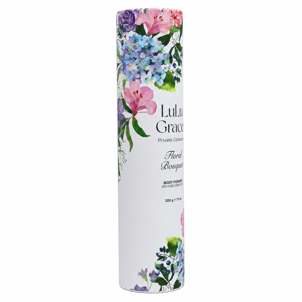 Lulu Grace Private Collection Floral Bouquet Talc Free Body Powder 200gm