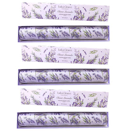 Lulu Grace Lavender Drawer Liners 6 Sheets x 3 Pack Scented Set