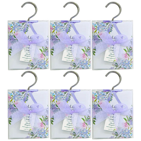Lulu Grace Floral Scented Sachets 4 x 28g x 6 Set Drawer Fresheners