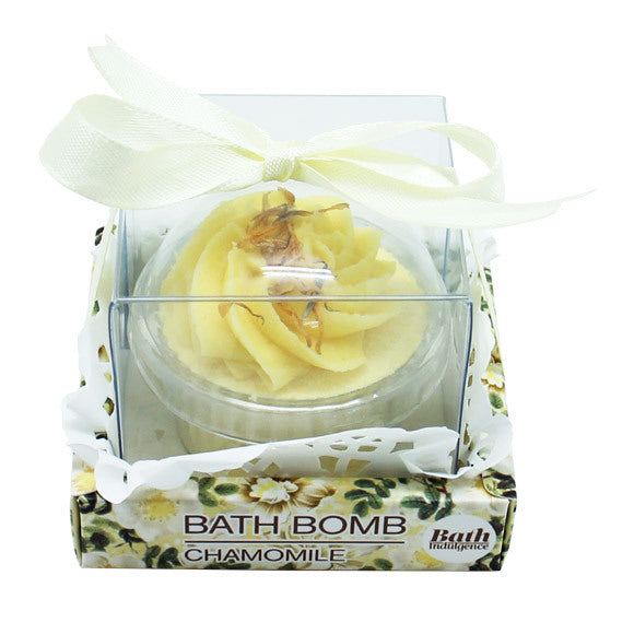 Cupcake Bath Bomb 35g Gift Box Chamomile