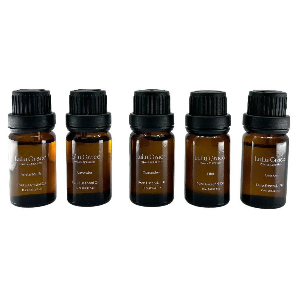 Lulu Grace Private Collection Pure Essential Oil Set 5 x 10ml