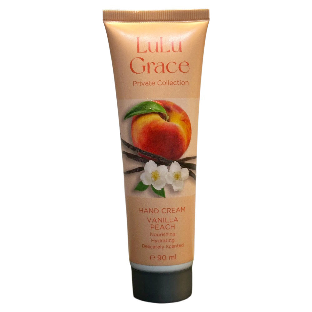 Lulu Grace Vanilla Peach Nourishing Hand Cream 90ml