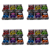 Die-Cast 4x4 Big Wheel Truck 12.5 x 10 x 12cm Assorted Colours - Random Colour Supplied Pack of 4