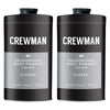Crewman Classic Mens Body Powder Talc Free 250g x 2 Fresh Citrus Scent