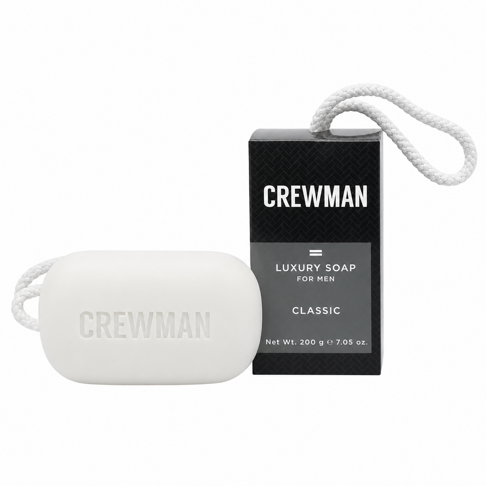 Crewman Mens Classic 200g Soap On A Rope For Men