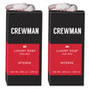Crewman Intense Soap for Men 200g x2 Bold Wood and Spice Fragrance
