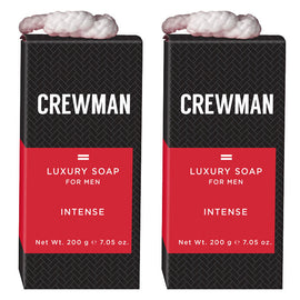 Crewman Intense Soap for Men 200g x2 Bold Wood and Spice Fragrance