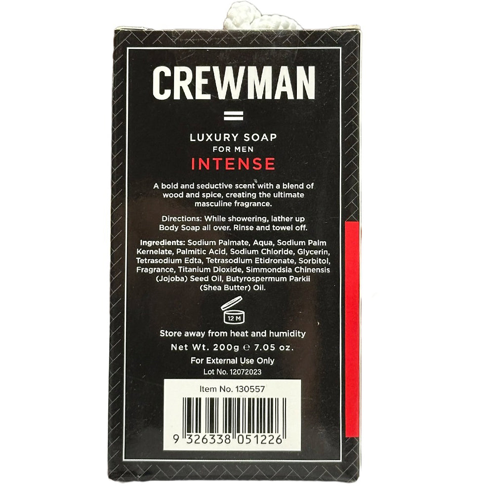 Crewman Mens Intense 200g Soap For Men