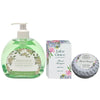 Lulu Grace Floral Soap & Jasmine Hand Wash Set 3 Piece Daily Moisturising Cleanser