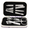 Lulu Grace Classic Lavender Manicure Set 7 Piece Stainless Steel Kit