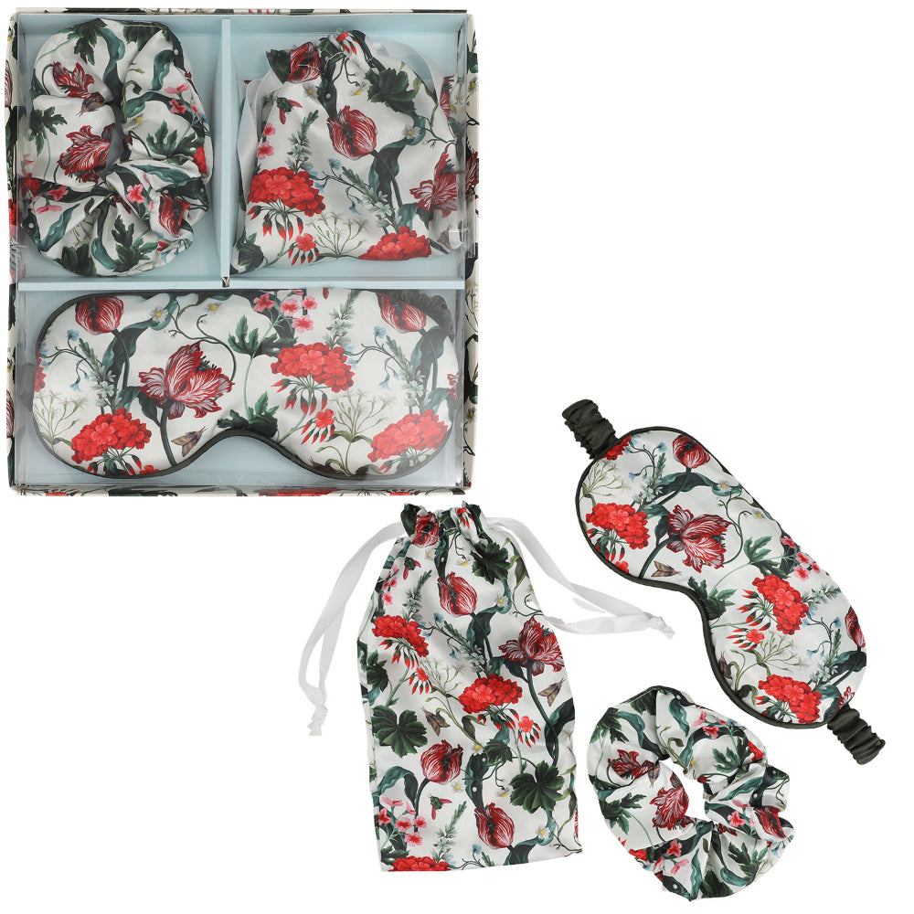 Lulu Grace Luxury Sleep Gift Set Floral Fantasy Print Design