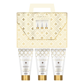 Lulu Grace 3 Piece Luxury Bath Gift Set Mandarin And Grapefruit Design