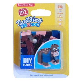 DIY Monkey Building Blocks Educational Toy for Kids Ages 3+