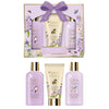 Lulu Grace Lilac Blossom Gift Set Shower Gel Bubble Bath & Lotion 3pc