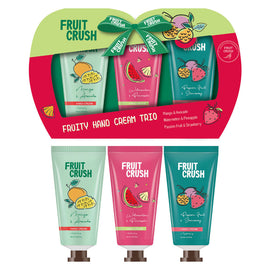 Fruit Crush Hand Cream Gift Set D 3x60ml Mango, Watermelon & Passionfruit