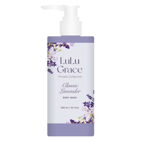 Lulu Grace Lavender Body Wash 300ml Private Collection Skincare