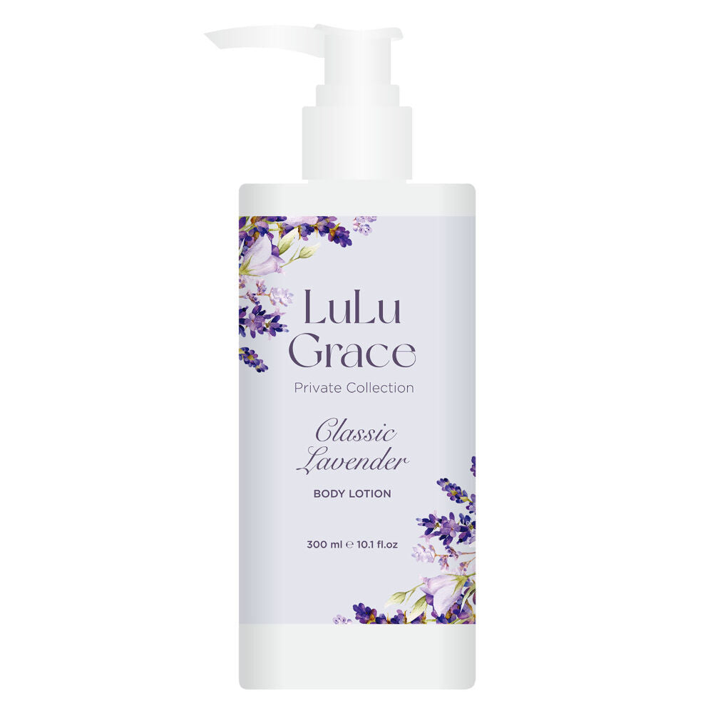 Lulu Grace Lavender Body Lotion 300ml Private Collection Moisturiser