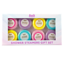 Bath Indulgence 8 Piece Aromatherapy Shower Steamers Gift Set for Relaxation