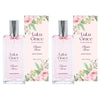 Lulu Grace Classic Rose Eau De Toilette 90ml x2 Floral EDT Spray