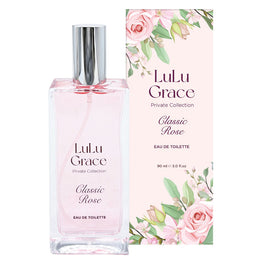 Lulu Grace Classic Rose Eau De Toilette 90ml Elegant Floral EDT Spray