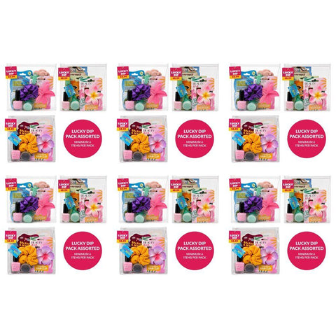 Lucky Dip Beauty Pack Assorted Minimum 6 Items - Random Selection Supplied Bundle of 6