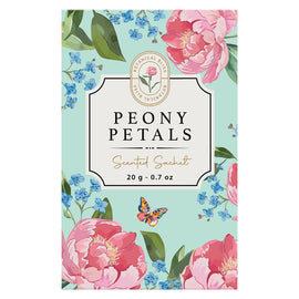 Peony Petals Scented Sachets 20g x12 Botanical Bliss Bulk Gift Box