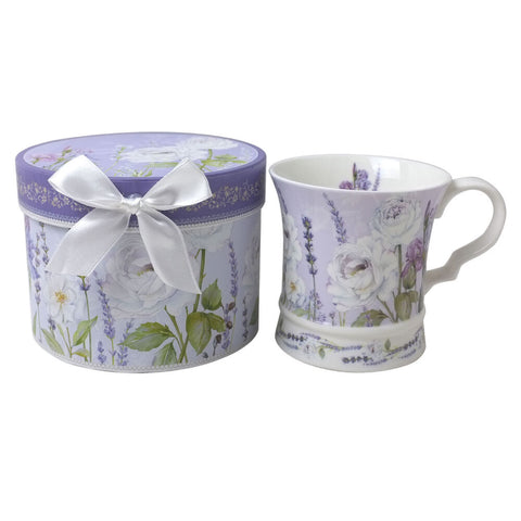 Palace Mug Lavender Floral Luxury Gift Boxed Collectable Ceramic Cup