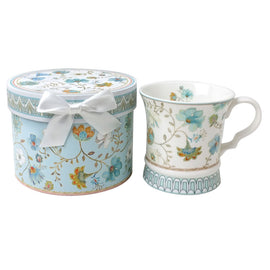 Palace Mug Blue Romance Luxury Gift Boxed Collectable Floral Ceramic Cup
