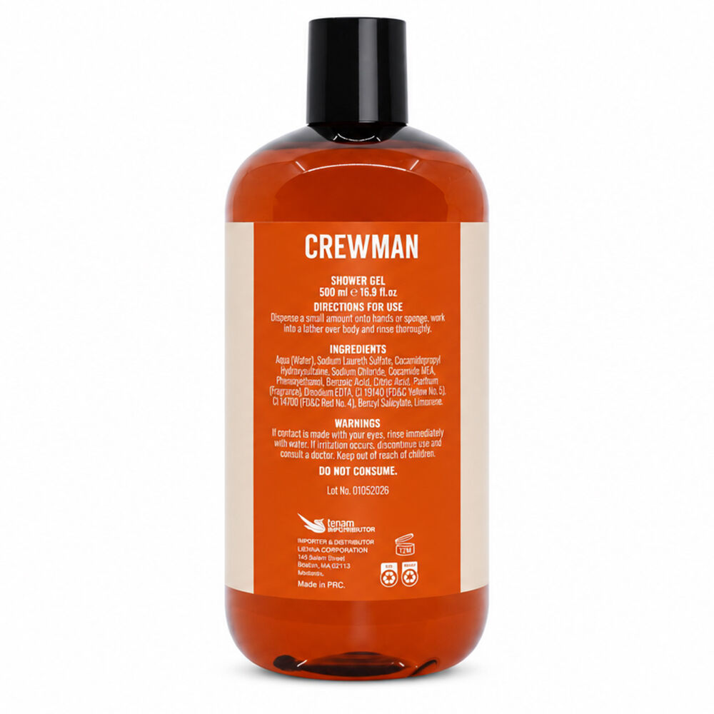 Crewman Beer Shower Gel Pale Ale Novelty Mens Gift 500ml