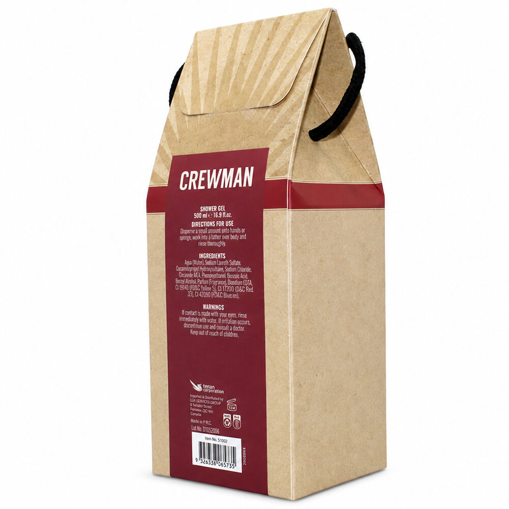 Crewman Beer Shower Gel Pale Ale Novelty Mens Gift 500ml