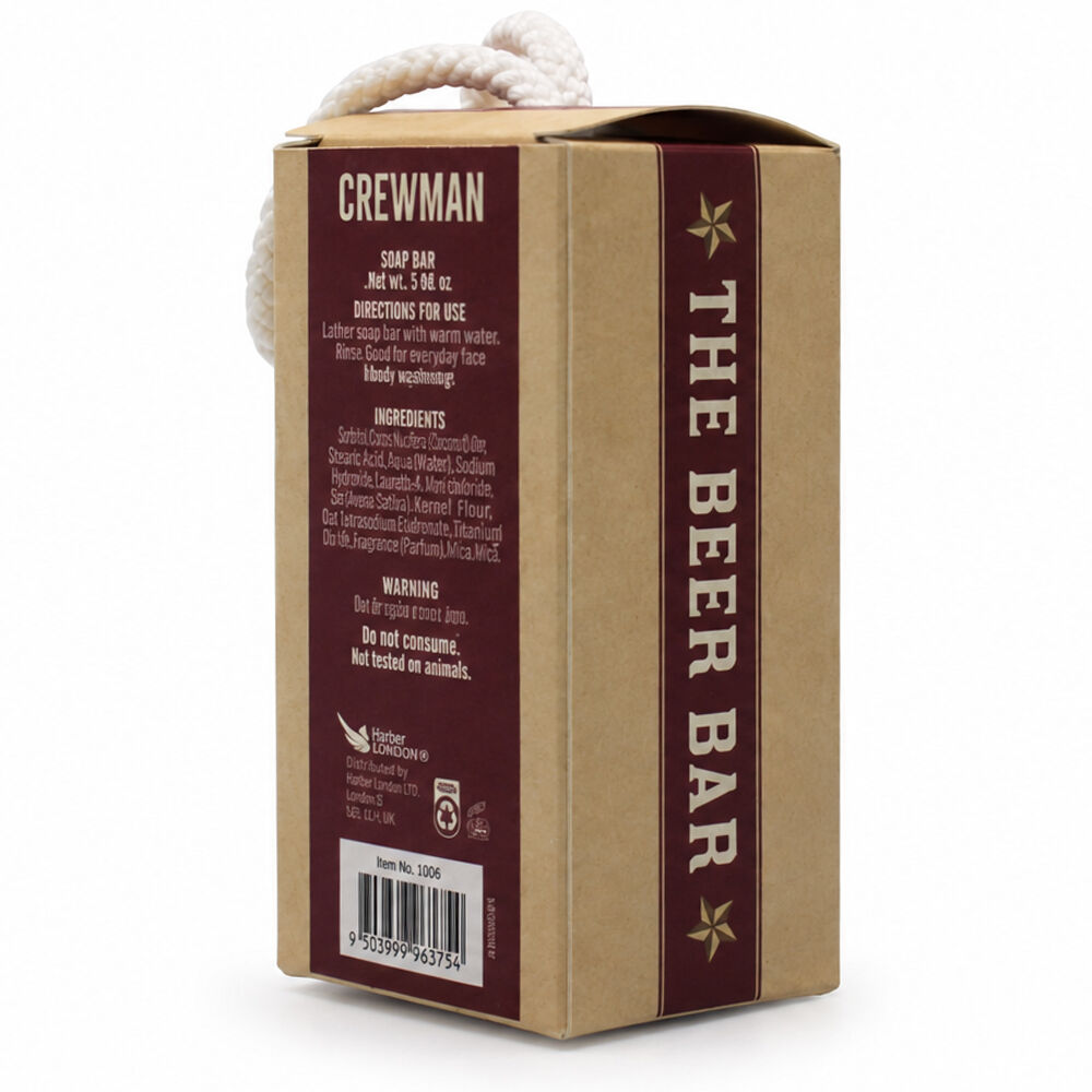 Crewman Beer Pale Ale Soap on a Rope Mens Novelty Gift 200g