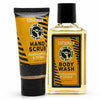 Crewman Pit Stop Body Wash Hand Scrub Sandalwood Citrus Mens Gift Set