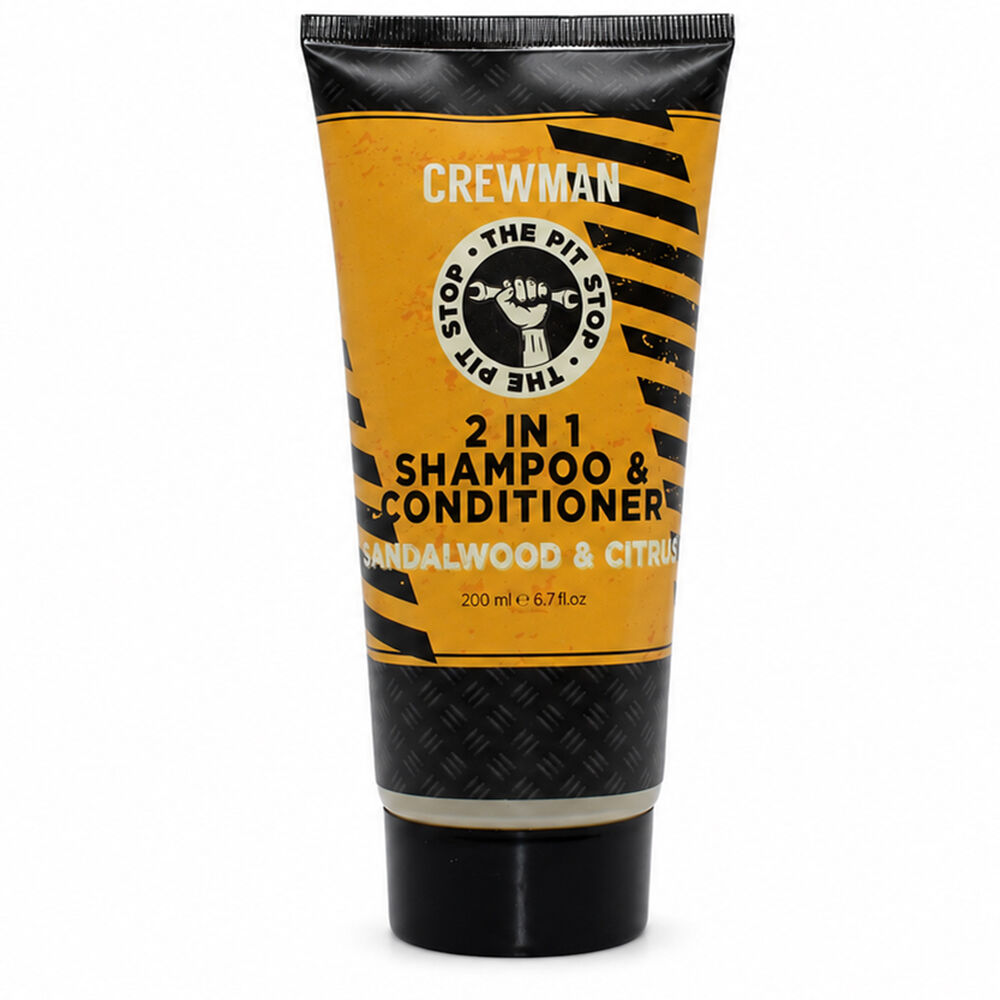Crewman Pit Stop Sandalwood Citrus Mens Grooming Gift Set 3 Piece
