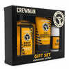 Crewman Pit Stop Sandalwood Citrus Mens Grooming Gift Set 3 Piece
