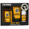 Crewman Pit Stop Sandalwood Citrus Mens Grooming Gift Set 3 Piece