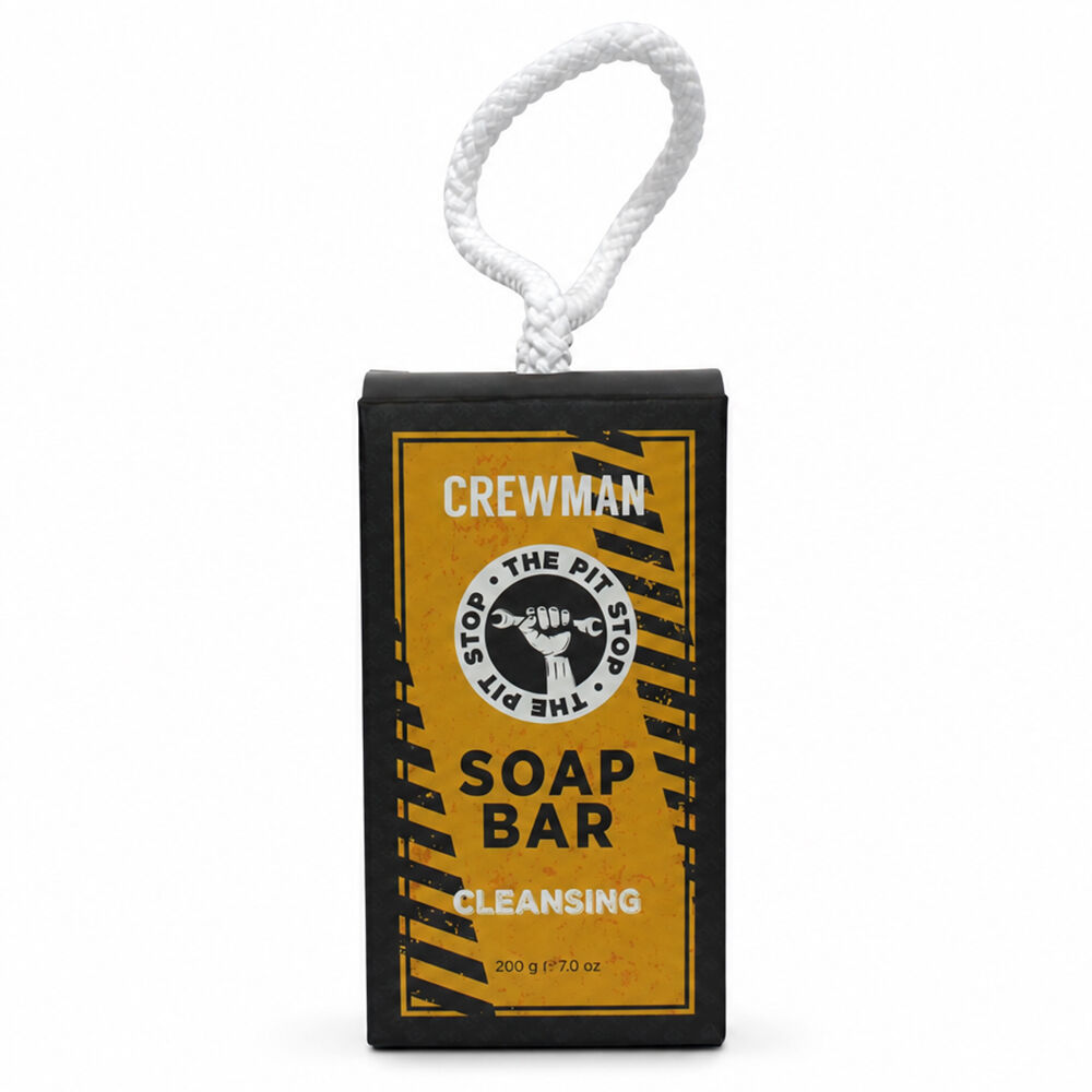 Crewman Cleansing Soap Bar 200g with Hanging Rope for Men