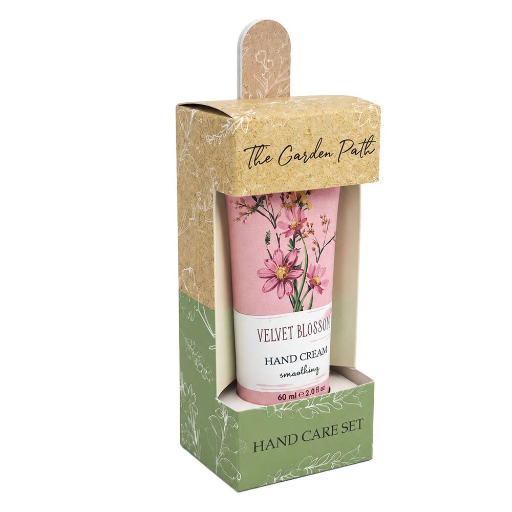 Lulu Grace Garden Path Velvet Blossom Hand Cream & File 60mL