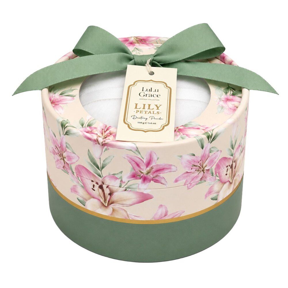 Lulu Grace Heritage Collection Lily Petals Dusting Powder 150g Bundle of 5