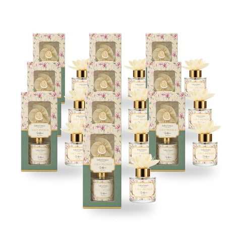 Lulu Grace Lily Petals Reed Diffuser 120mL Pack of 10