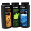 Crewman Body Powder 200g 3 Pack Sandalwood Amber Cedarwood Bergamot Ocean Breeze