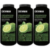 Crewman Cedarwood Bergamot Body Powder 200g 3 Pack Mens Deodorising Powder