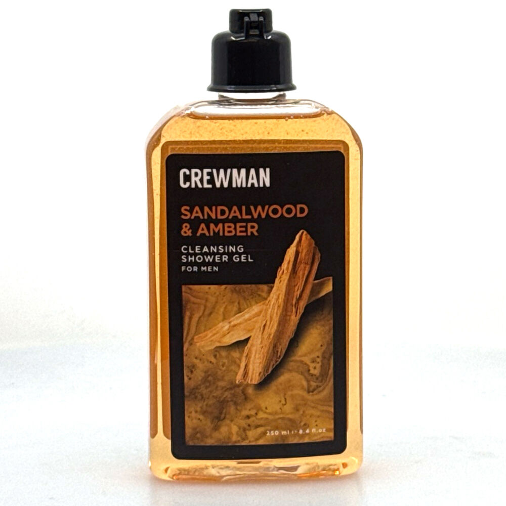 Crewman Sandalwood & Amber Shower Gel For Men 250ml Body Wash